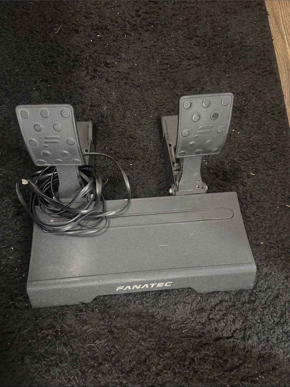 Fanatec Racing Pedals in Dark Gray
